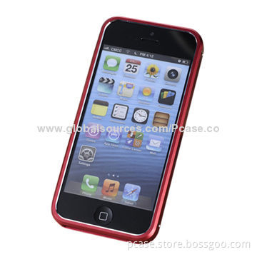 Aluminum case for iPhone 5, with ultra-thin metal border